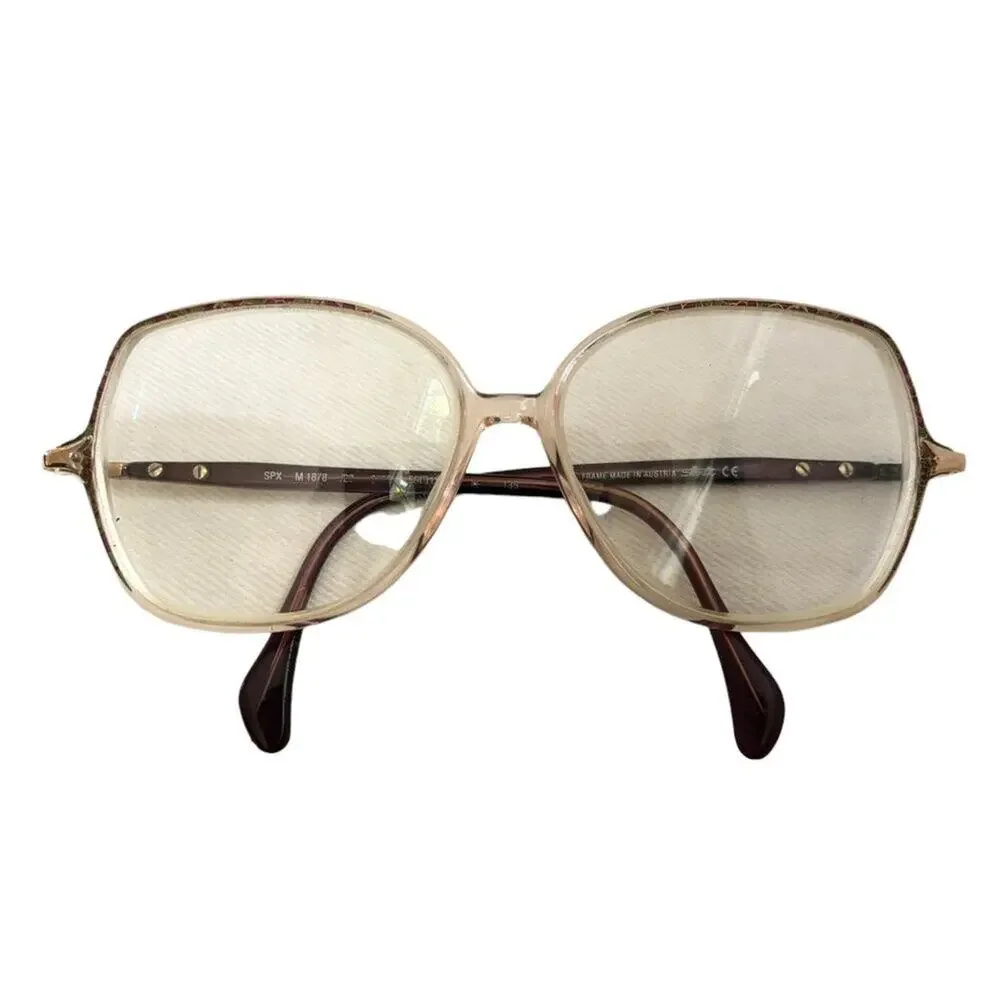 VTG SILHOUETTE M1878 Square Glasses Frames 70s 80s Made in Austria